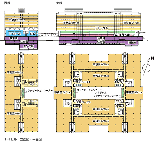 施設概要 館内マップ Tftビル 東京ビッグサイト 東京国際展示場