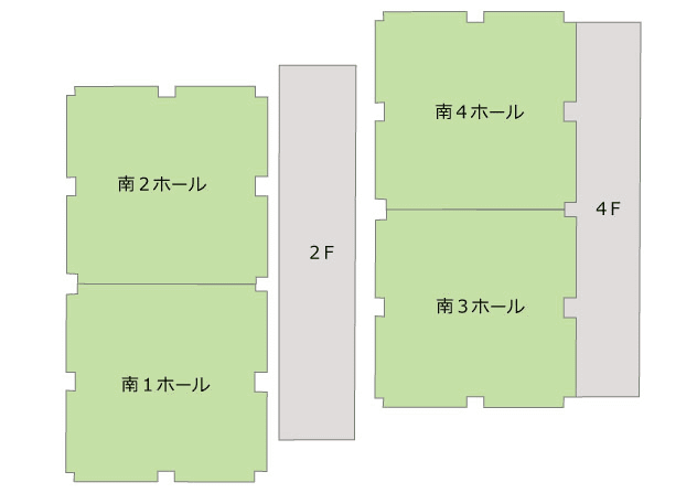 南展示棟 施設紹介 東京ビッグサイト 東京国際展示場